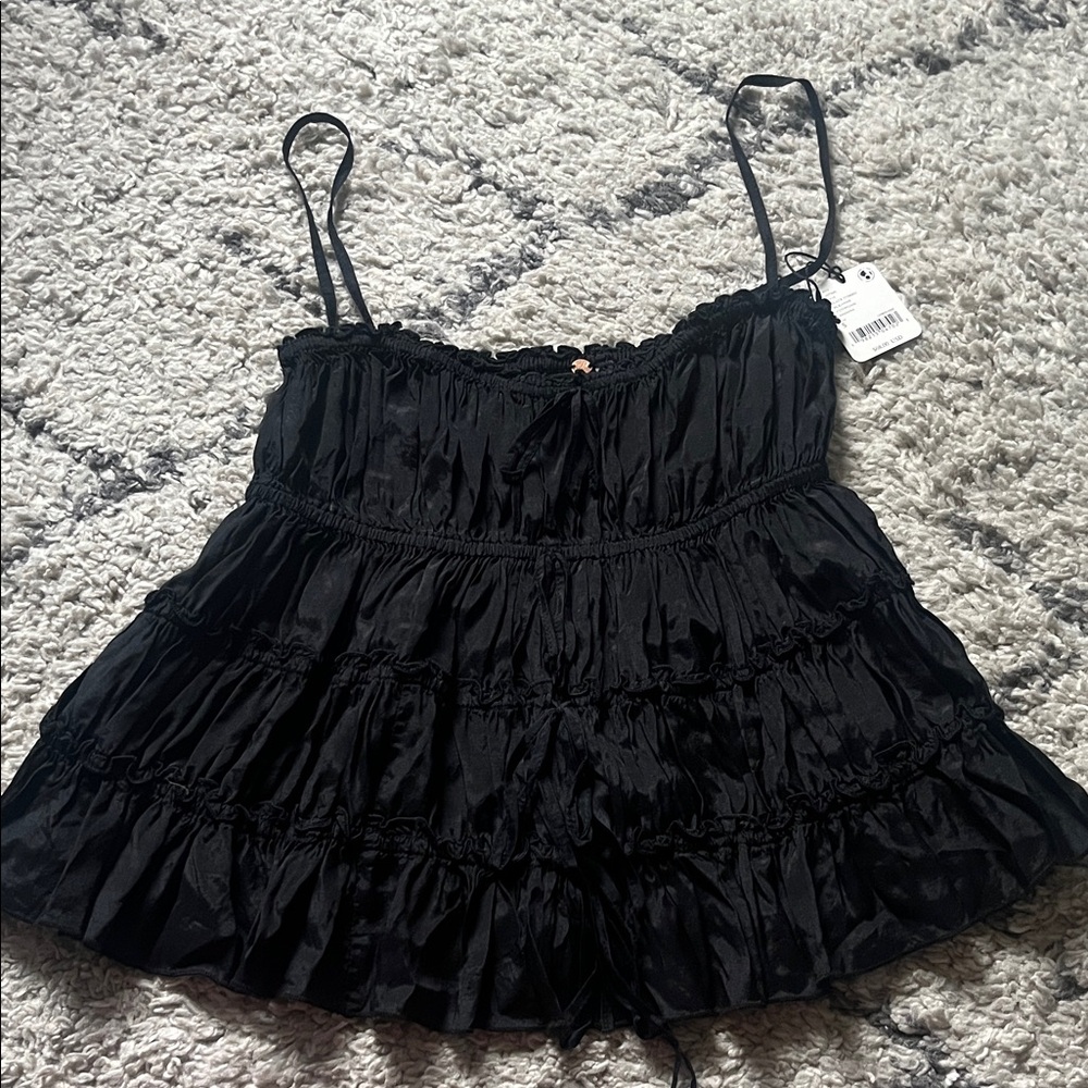 Free People Black Tank - Size S
